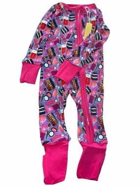 NWT SEPHORA Makeup Inspired Bamboo Zippy 3-6M